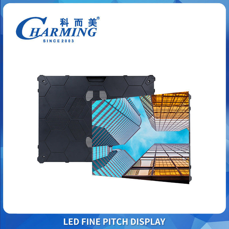 صفحه نمایش LED داخلی رده بالا برای سالن های اجتماعات و گالری ها 8K، نگهداری از جلو، 6 گام پیکسل، اندازه های انعطاف پذیر