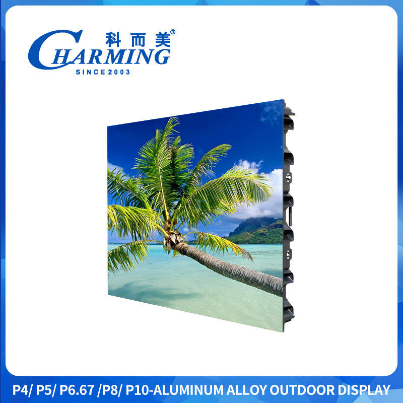 38kg وزن P4 960x960 ضخامت 128mms درب LED صفحه نمایش با قفل ضد آب