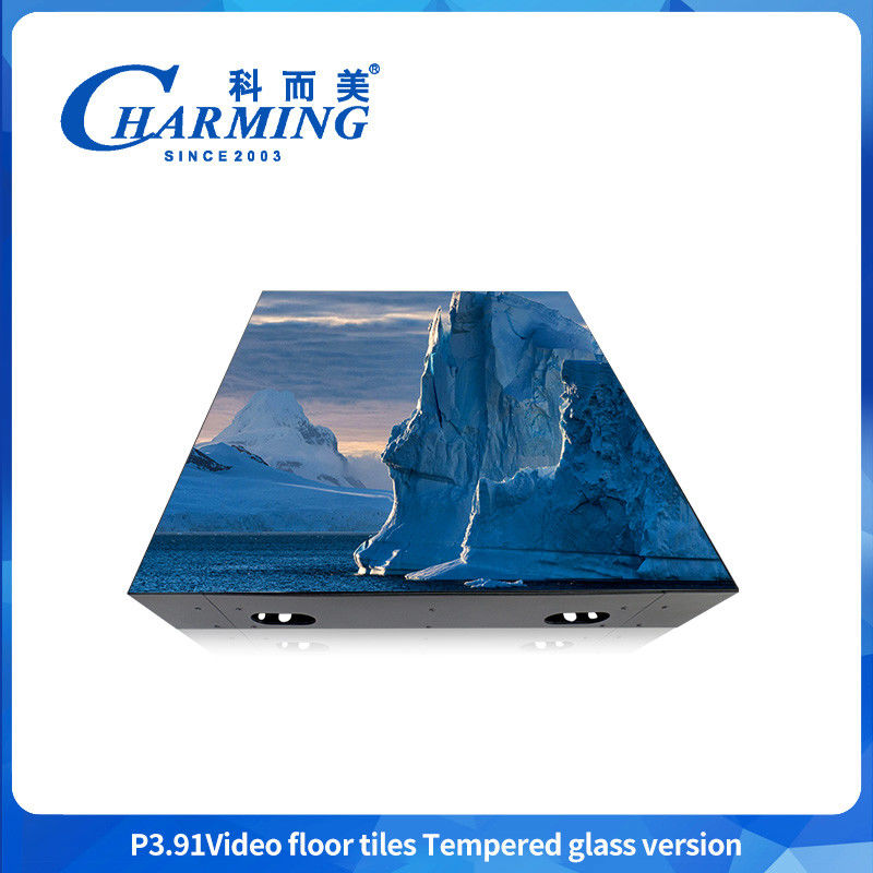 ضد آب P3.91 روشن 3d GOB زمین رقص HD زمین رقص صفحه نمایش LED