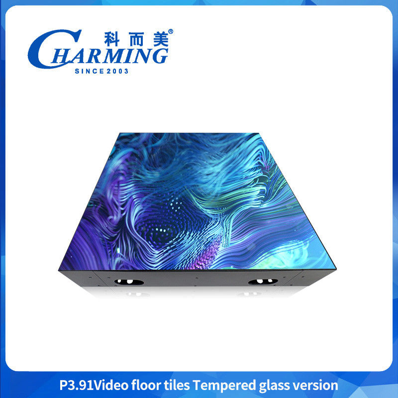 صفحه نمایش داخلی P3.91 LED ضد آب کف رقص دیجیتال LED کف رقص برای رقص
