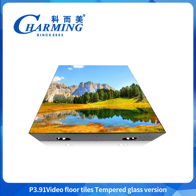 500X500MM P3.91 چین صفحه نمایش LED LED برای تبلیغات GOB زمین رقص مقناطیسی LED برای مهمانی و بار