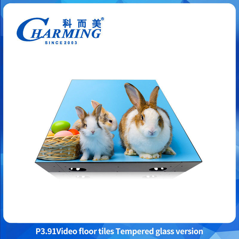 2025 عمده فروشی P3.91 Led 3d Dance Floor شفاف شیشه ای کف رقص LED Display