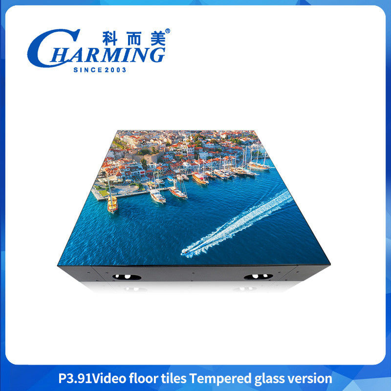 P3.91 LED Display Advertising Light Boxes Indoor GOB Floor Led Dance Floor Panel برای رویدادها