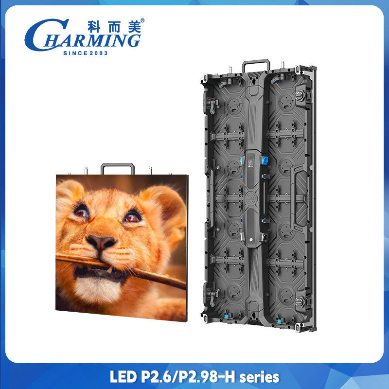 خدمات جلویی P3.91 P2.98 P2 اجاره آلومینیوم در فضای باز صفحه نمایش LED صفحه نمایش LED 3840hz صفحه نمایش تازه سازی بالا