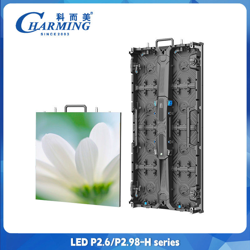 P2.98 کابینت در فضای بیرونی نمایشگر LED کامل رنگی نور پیش از نگهداری IP65