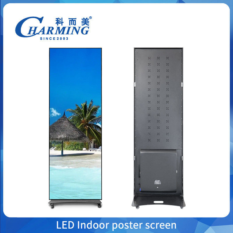صفحه نمایش ویدئویی P2.5 Led نمایشگر ویدئویی Led 4k قابل حرکت صفحه نمایش LED اندازه سفارشی پوستر داخلی LED تبلیغاتی نمایش محصول
