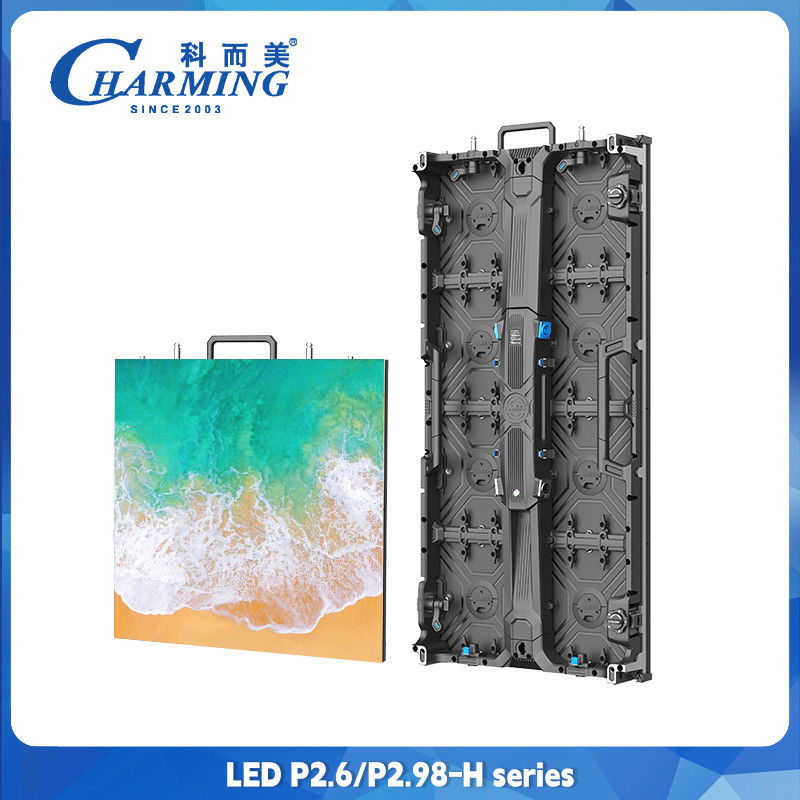 8K P2.6 P2.9 P3.9 LED اجاره ویدیو دیوار صحنه رویداد آینه آلومینیومی کابینت LED