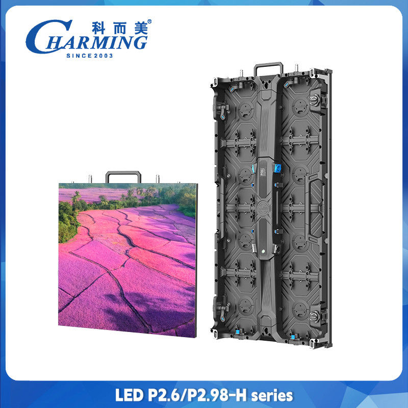 فوق العاده شفاف P2.6 P2.98 دیوار ویدئویی LED در فضای باز با استفاده از کلیسا