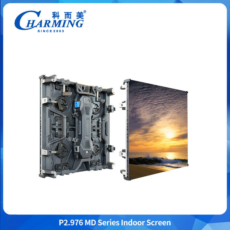 صفحه نمایش LED رنگی بسیار نازک داخلی با وضوح بالا 2.98mm سری MD
