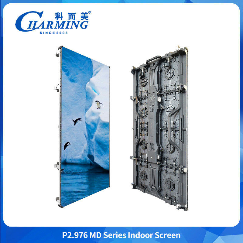 هر شکل LED Video Wall P2.98 سری MD صفحه نمایش داخلی عملکرد قوی صفحه نمایش دیجیتال