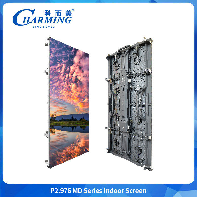 پیش از تعمیر و نگهداری دیوار ویدئویی LED P2.98 سری MD صفحه نمایش داخلی عملکرد قوی صفحه نمایش دیجیتال