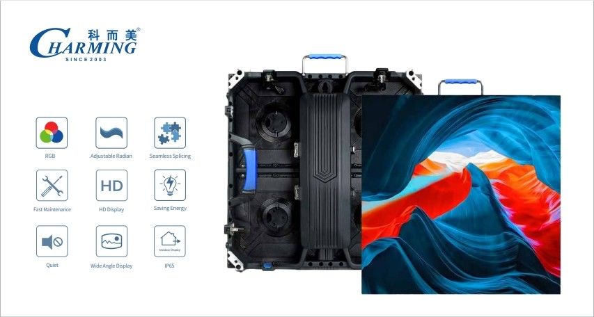 رنگ رGB با کیفیت بالا 400W P2.6 سری Kaito-K صفحه نمایش داخلی 140 ° زاویه دید فوق العاده گسترده