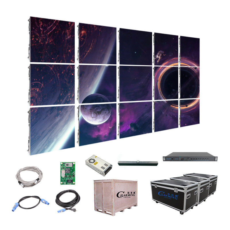 اتصال سخت صفحه نمایش LED در فضای باز بدون درهم P2.6 P2.98 صفحه نمایش LED سری K Kaito