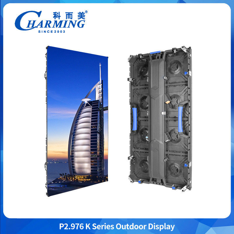 صفحه نمایش LED با رفرش بالا P2.6 داخلی اجاره ای 7680hz Ledwall Display 500*500mm Fast Food Indoor Led