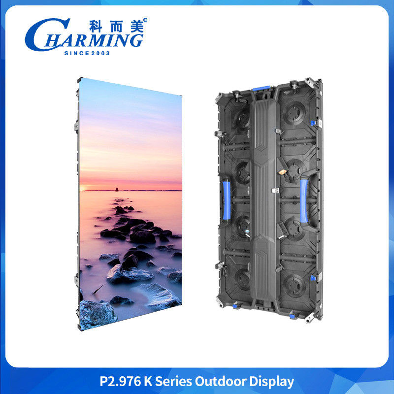 در فضای باز P2.98 اجاره صفحه نمایش آلومینیوم آلیاژ ضد آب LED دیوار رویداد صحنه پس زمینه
