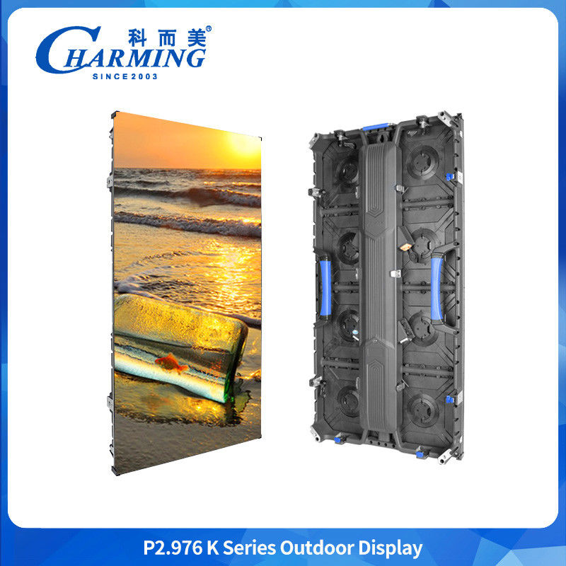 رزولوشن بالا P2.6 P2.98 اجاره صفحه نمایش LED صفحه نمایش LED دیوار 8K ضد آب