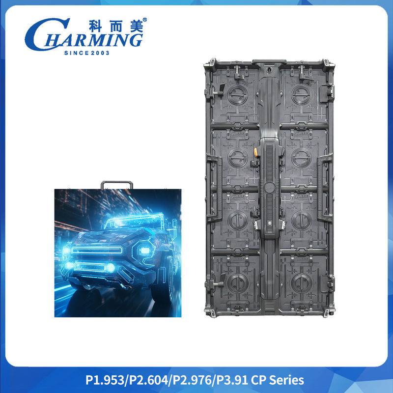 P2.6/2.98/3.91 سری CP IP65 نرخ تجدید بالا 14-16 بیت AC110V/220V نمایشگر LED اجاره ای بدون بخیه