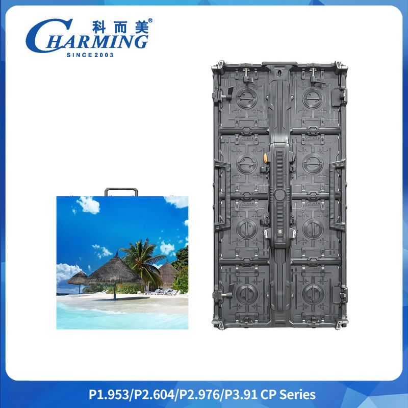 P2.6/2.98/3.91 صاف تر Splicing P2.6/2.98/3.91 منحنی منظم انعطاف پذیر IP42 سری CP LED Video Wall Fast Hard Connection صفحه نمایش