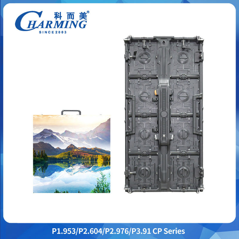 P2.6/2.98/3.91 صاف تر Splicing P2.6/2.98/3.91 منحنی منظم انعطاف پذیر IP42 سری CP LED Video Wall Fast Hard Connection صفحه نمایش