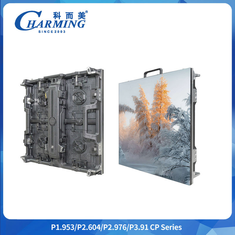 ضخامت فوق نازک 84mm P2.6/2.98/3.91 سری CP درب 500x500 و 500x1000mm دیوار ویدیویی LED