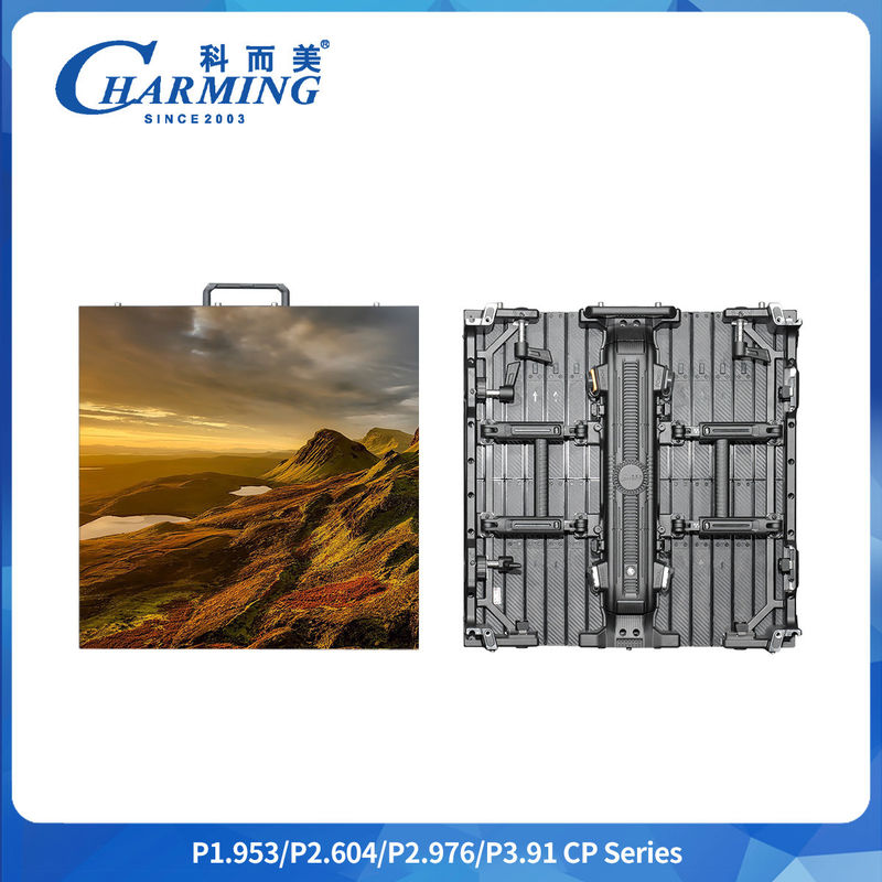 P3.91 صفحه نمایش 3D LED بیرونی 65536 نقطه / متر مربع اجاره با نرخ تجدید بالا 7680 هرتز و 5000 سی دی / متر مربع روشنایی بالا
