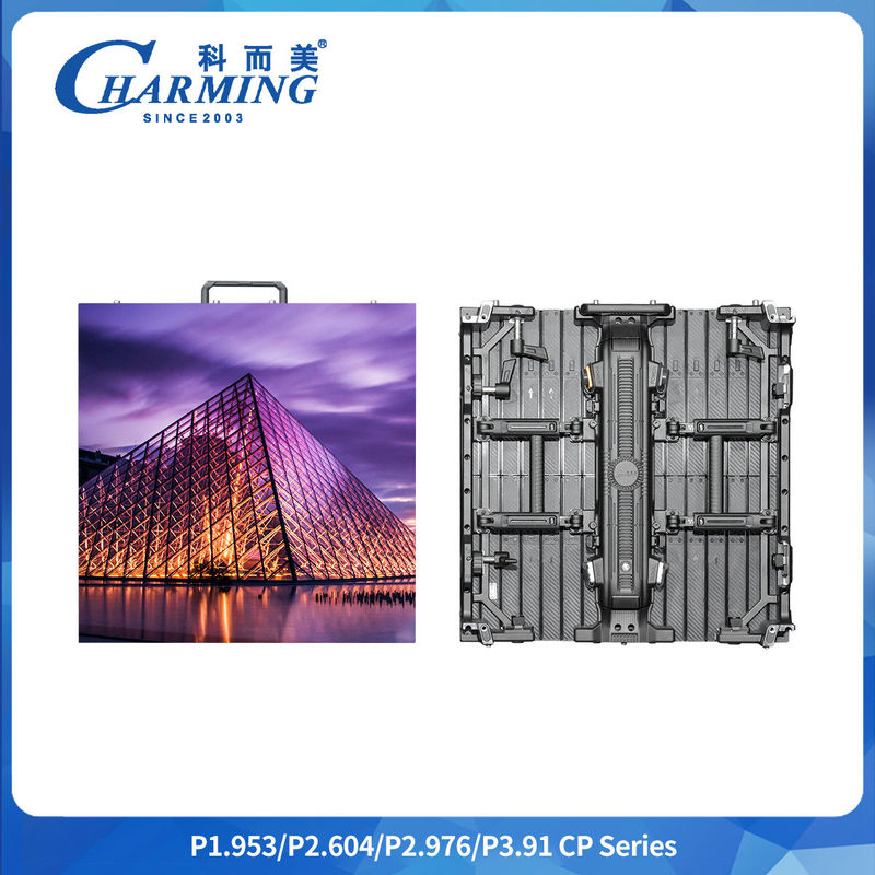 140° زاویه دید انعطاف پذیر P3.91 ضد آب در فضای باز صفحه نمایش تبلیغاتی LED با وزن 7 کیلوگرم