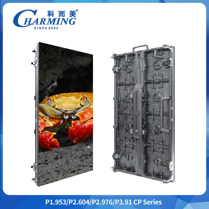 کابینت MaxPower 400w P2.6/2.98/3.91 سری CP دیواری ویدئویی LED در فضای باز با موقعیت دادن توپ بهار