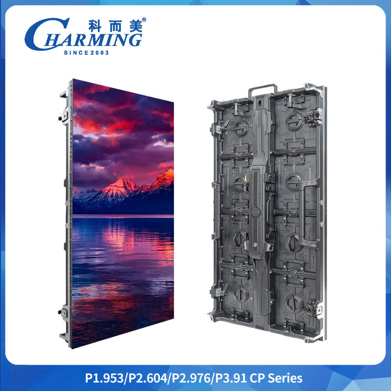 صفحه نمایش داخلی 2.6-3.91mm Pantalla اجاره آگهی سیگنال دیجیتال 3d هولوگرام خنک کننده کارآمد صفحه نمایش های ویدئویی LED برای درب Ip65 LED دیوار