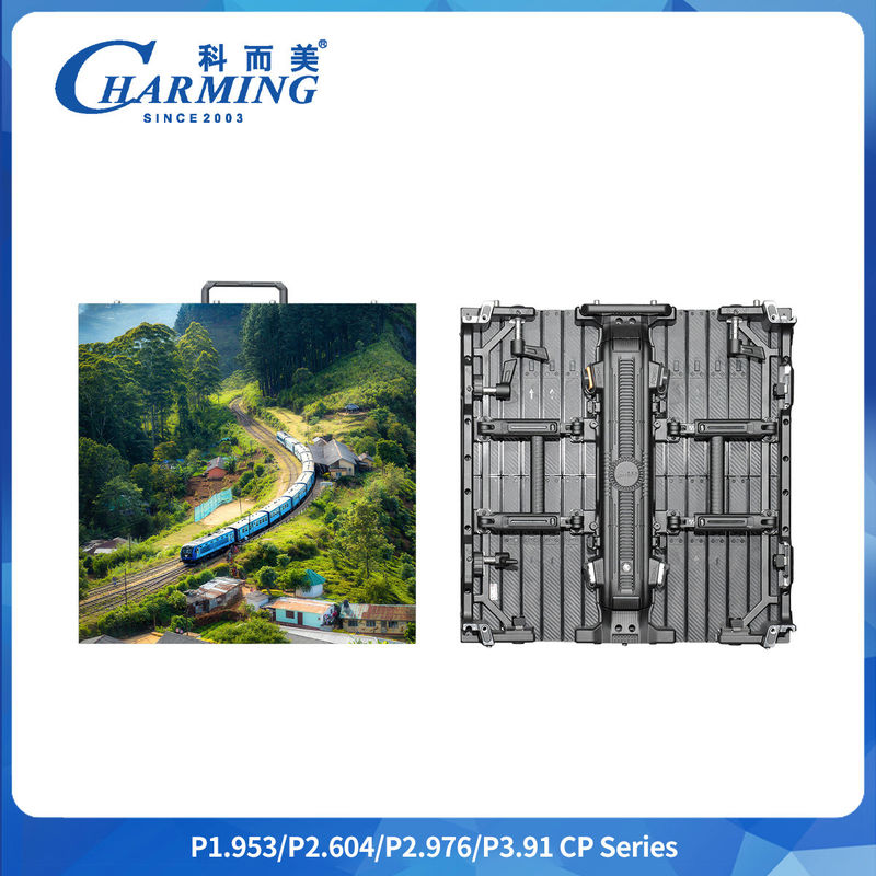2.6-3.91mm 7680Hz سری CP صفحه نمایش 3d تنظیم رادیال تبلیغات ویدیو دیوار سیگنال دیجیتال سفارشی درب و درب داخلی صفحه نمایش LED
