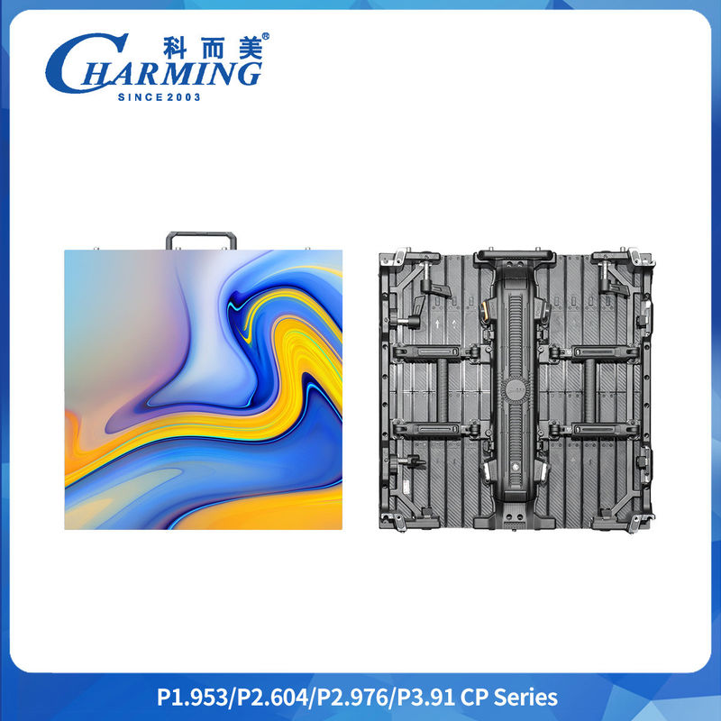 P2.976 صفحه نمایش بیرونی جامبو LED Full Color P10 صفحه نمایش بیرونی LED Vid صفحه نمایش انعطاف پذیر LED برای کنسرت