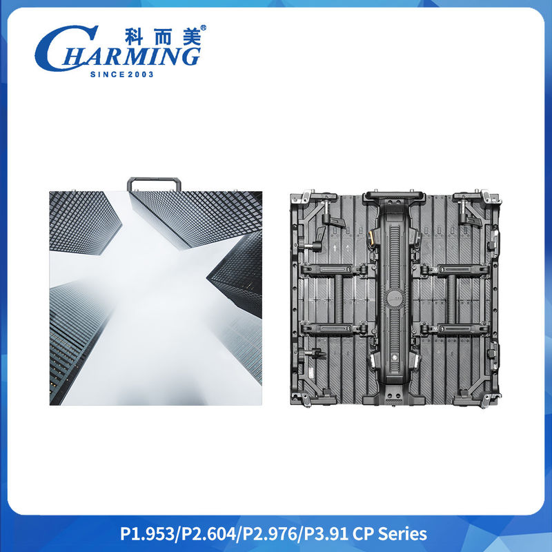 نوع اسکن SMD1515 10٪ ~ 65٪RH P2.6 / 2.98 / 3.91 سری CP دیواری ویدئویی LED داخلی با یک کلیک چرخش جداسازی بغل ایمنی