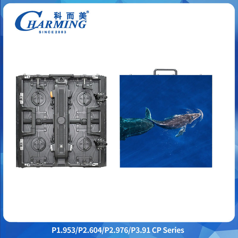 120° زاویه دید LED منحنی آلومینیوم پروفایل P3.91 داخلی Hd LED اجاره LED صفحه نمایش P2.98 داخلی در فضای باز صفحه نمایش با 7680 هرتز