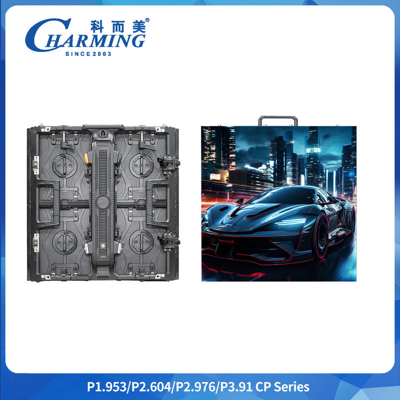 P2.6 P2.98 صفحه نمایش LED صفحه نمایش ویدئو دیوار LED اجاره صفحه نمایش پیکسل 3.91mm داخلی HD اجاره LED منحنی و انعطاف پذیر صفحه نمایش