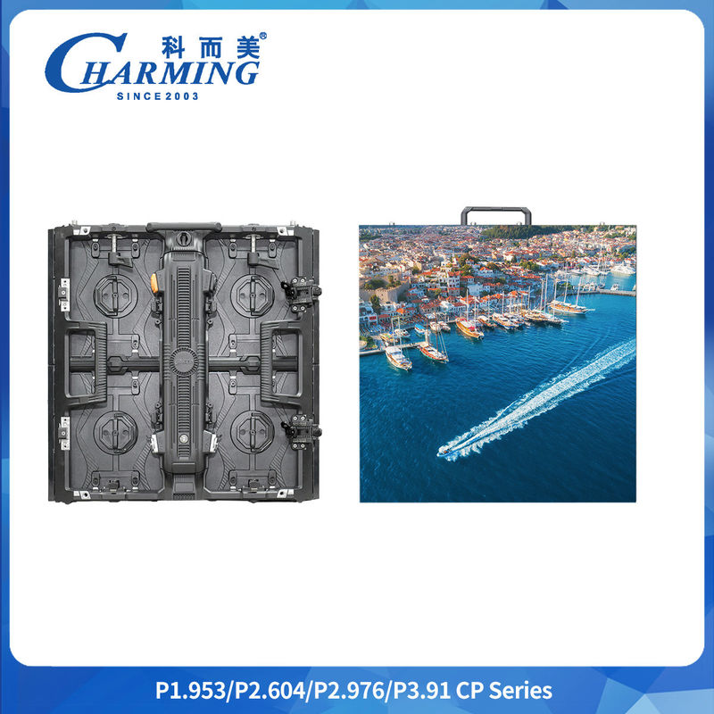 جذابیت LED CP سری P3.91 ویدئو در داخل LED صفحه نمایش LED در خارج از خانه رنگ های غنی تر صفحه LED انعطاف پذیر