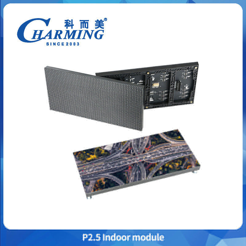 P2.5 تجاری 320 * 160mm LED ماژول داخلی نصب ثابت 16 بیت