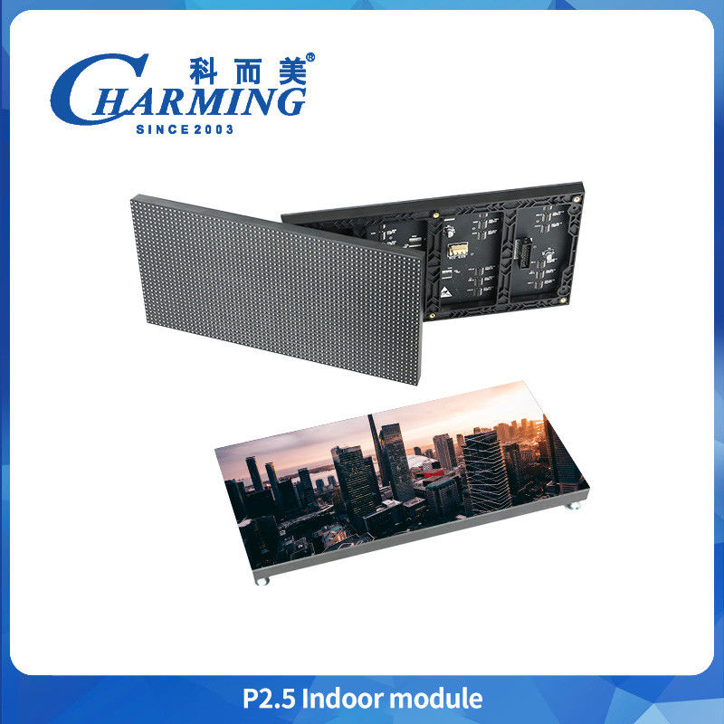 160000 Dot / m2 HD پانل LED داخلی برای استودیوی تلویزیون 3840Hz داخلی SMD2020 LED Video Wall P2.5 ماژول داخلی