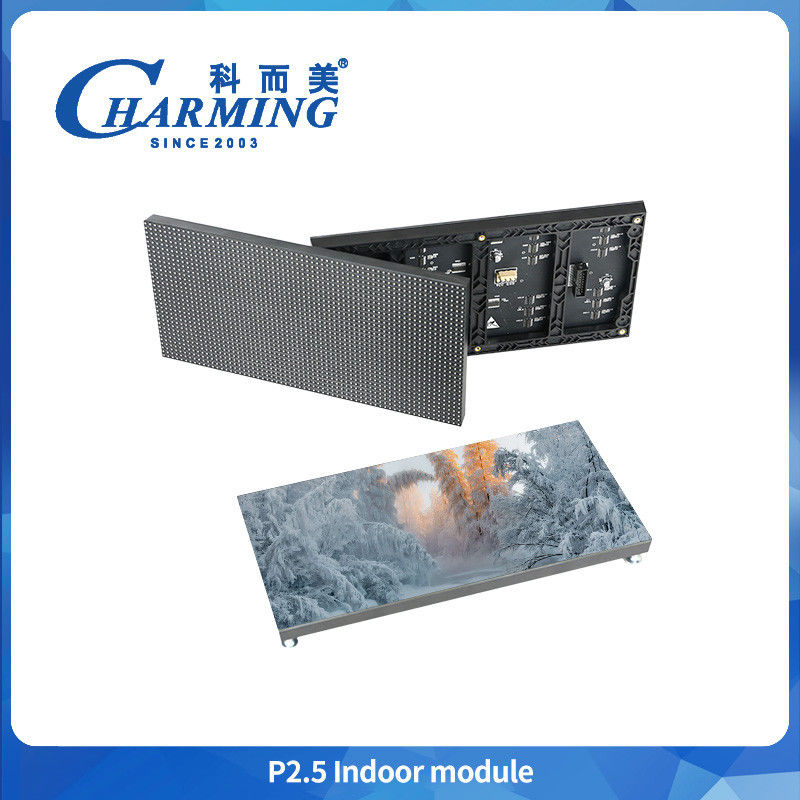 P 2.5 ماژول صفحه نمایش داخلی LED ماژول صفحه نمایش LED 160 X 320 MM