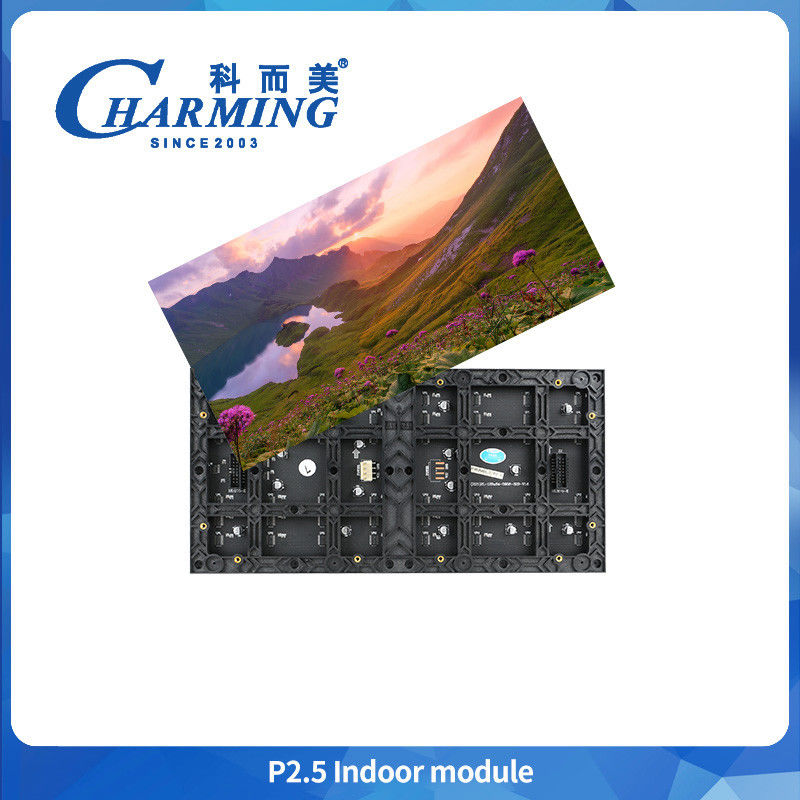 SMD 2020 P2.5 Led Indoor Module Screen 16 Bit RGB Full Color نصب ثابت