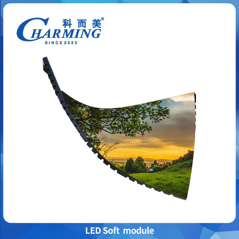 2025 محبوب ترین 3840 هرتز HD ماژول LED P2 P2.5 P3 P3.076 P4 LED ماژول نرم داخلی صفحه نمایش انعطاف پذیر LED