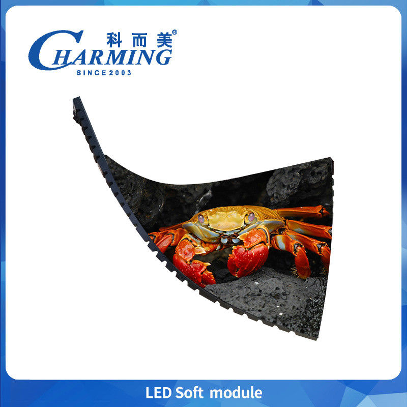 320×160×7.5MM ماژول صفحه نمایش LED انعطاف پذیر 270g نور P2 P2.5 P3 P4 ماژول صفحه نمایش LED داخلی
