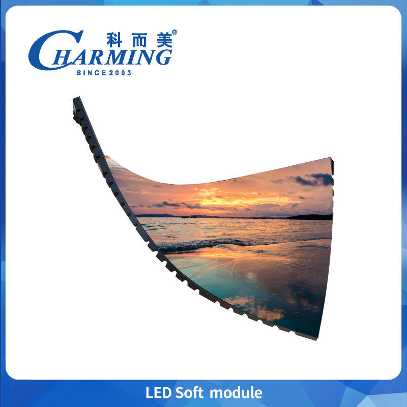 قیمت کارخانهP1.86/P2/2.5/P3/P4Led نرم ماژول صفحه نمایش IP40 240*120MM/320*160MME صرفه جویی در انرژی عمر طولانی