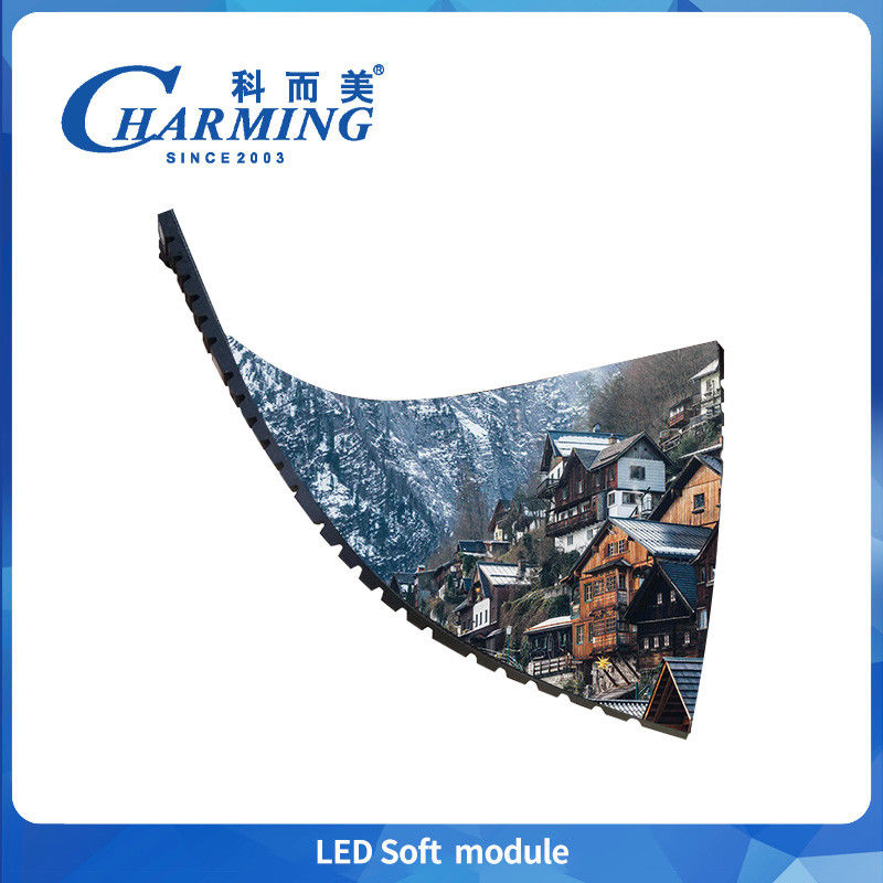 P1.86/P2/2.5/P3Led نرم ماژول صفحه نمایش، نرم صفحه نمایش داخلی IP40 240 * 120MM / 320 * 160MM
