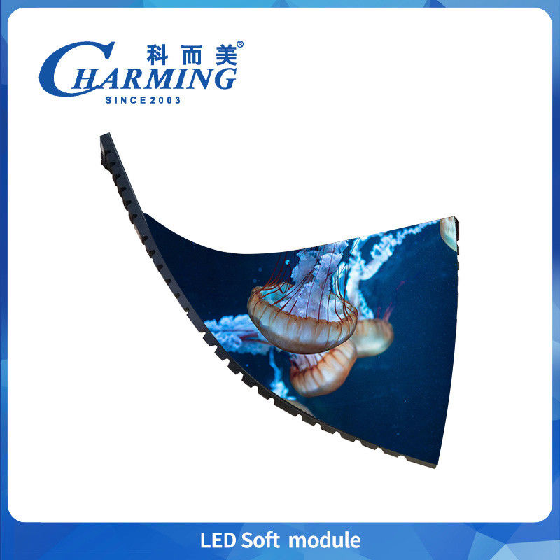 ماژول نرم LED آسان و کارآمد نصب بیش از 130 ثبت اختراع ماژول انعطاف پذیری نمایش طراحی اندازه استاندارد