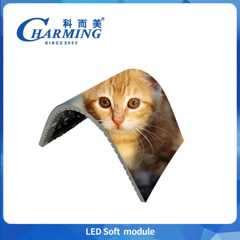 ماژول‌های نمایشگر LED داخلی نرم تمام رنگی ضد آب، صفحه نمایش LED با نگهداری از جلو برای هتل