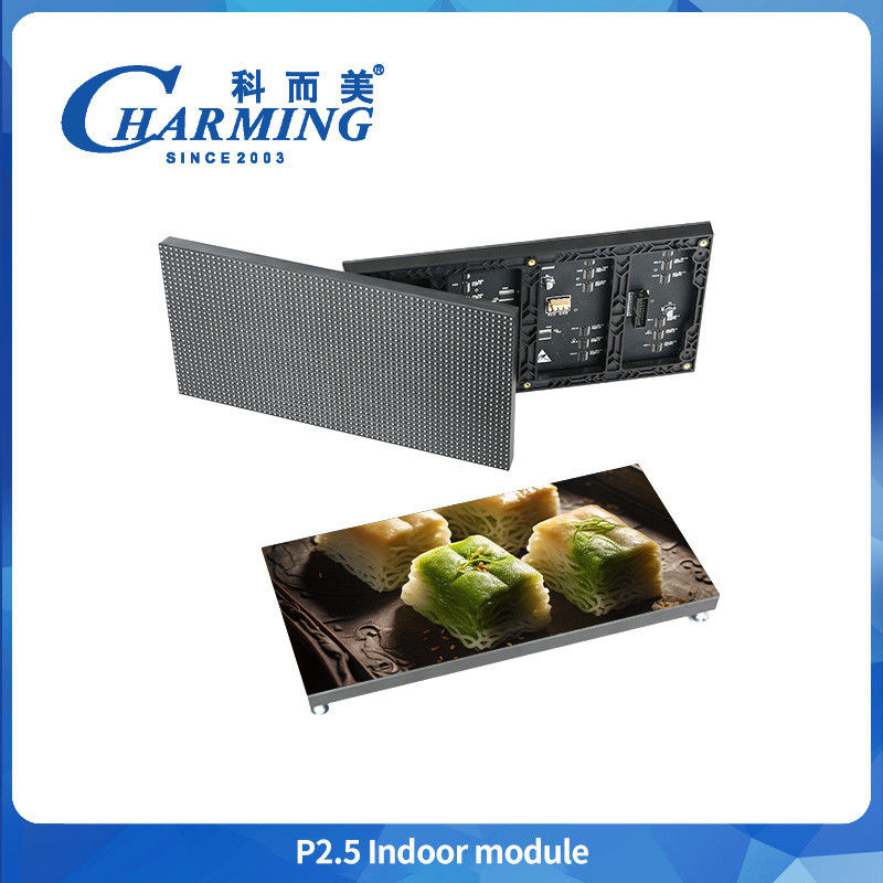 P2.5 LED Module Screen Indoor 320*160mm IP50 عملکرد بالا تبلیغات داخلی رویدادهای ورزشی