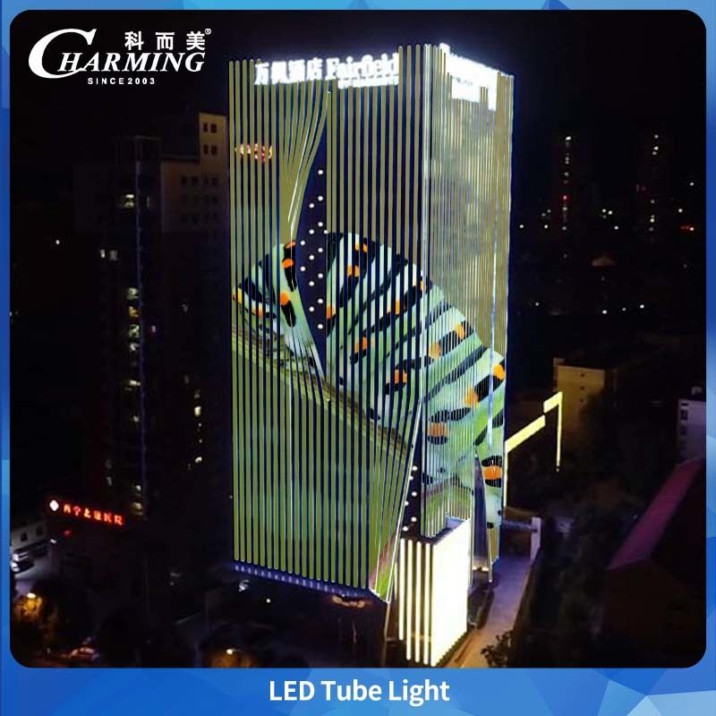 براکت آلیاژ آلومینیوم RGB LED مینی لوله نور IP65 ضد آب در فضای باز