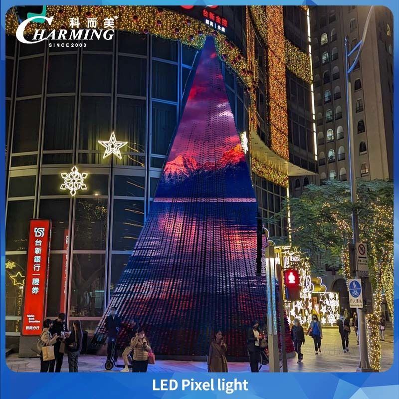 فروش ویژه چراغ های نقطه ای پیکسل LED RGBW 30MM IP66 DC 24V کریسمس تعطیلات در فضای باز LED