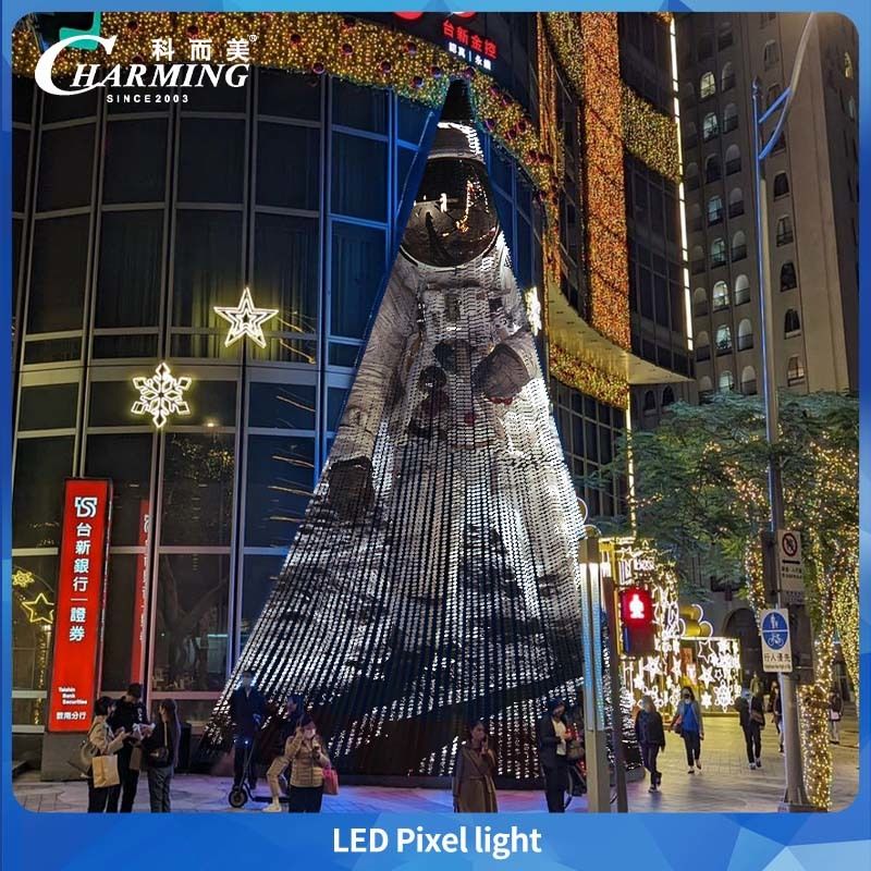 کیفیت بالا 30c/40c Pc Shell LED Pixel Light لامپ های بیرونی استفاده برای ساختمان ها