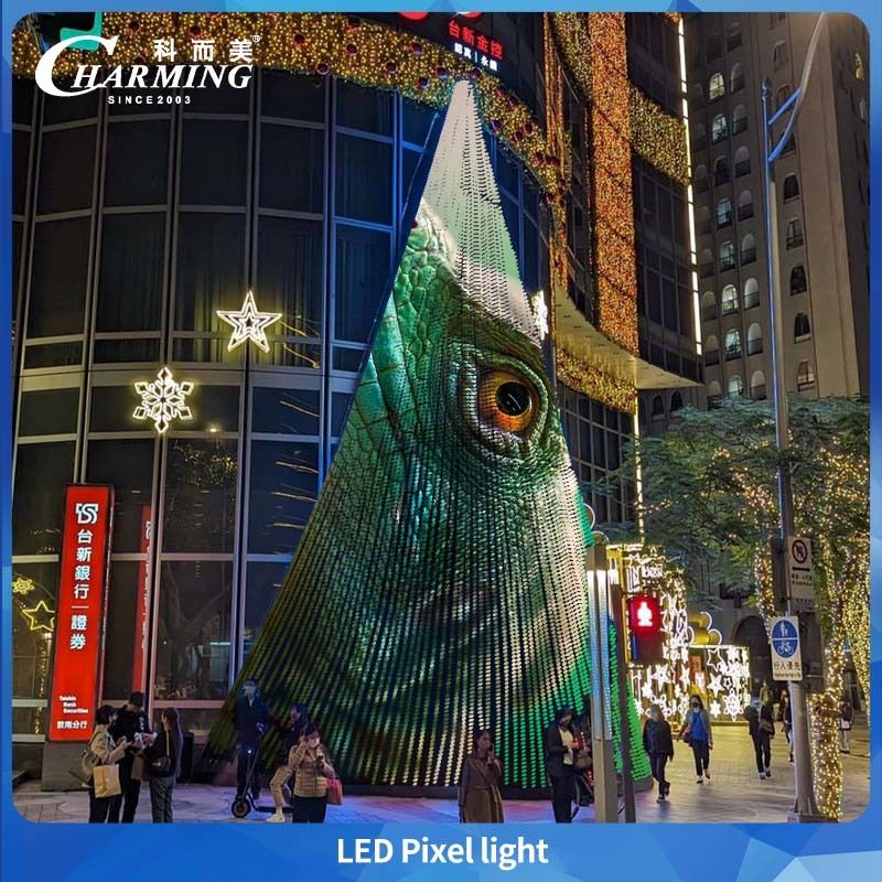 چراغ پیکسل LED 43A SMD3535 IP66 آسان برای استفاده دکوراسیون دیوار بیرونی استفاده در خارج از خانه