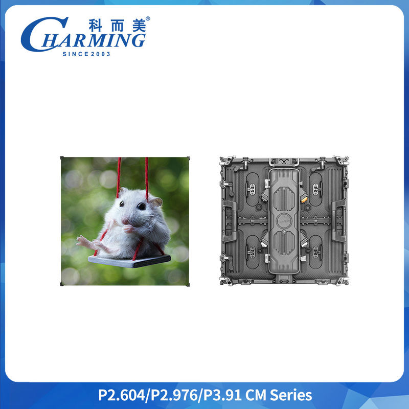 P3.91 صفحه نمایش LED اجاره ای در فضای باز IP65 ضد آب 500*1000mm/500*500mm صفحه نمایش اجاره ای 7680Hz صفحه نمایش چندگانه